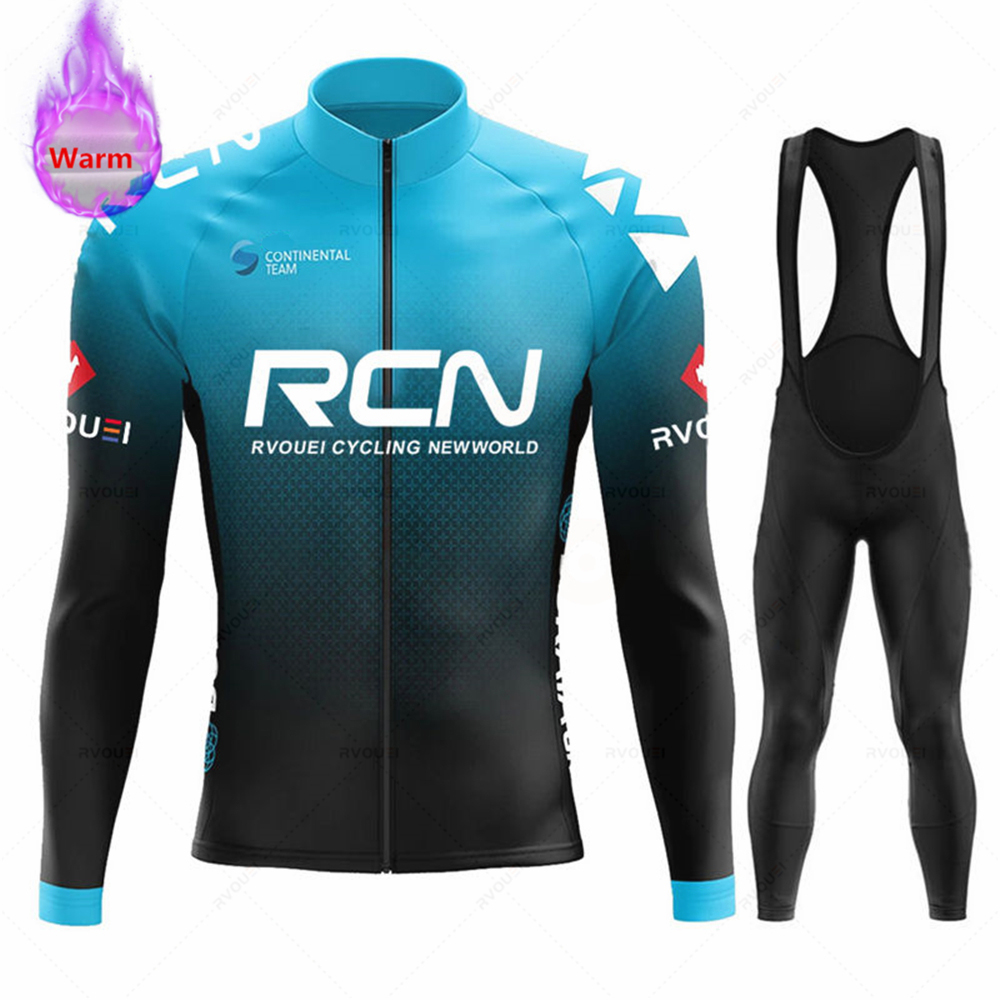 Cycling Gear Brands - Conjunto de Jersey de Ciclismo Térmico
