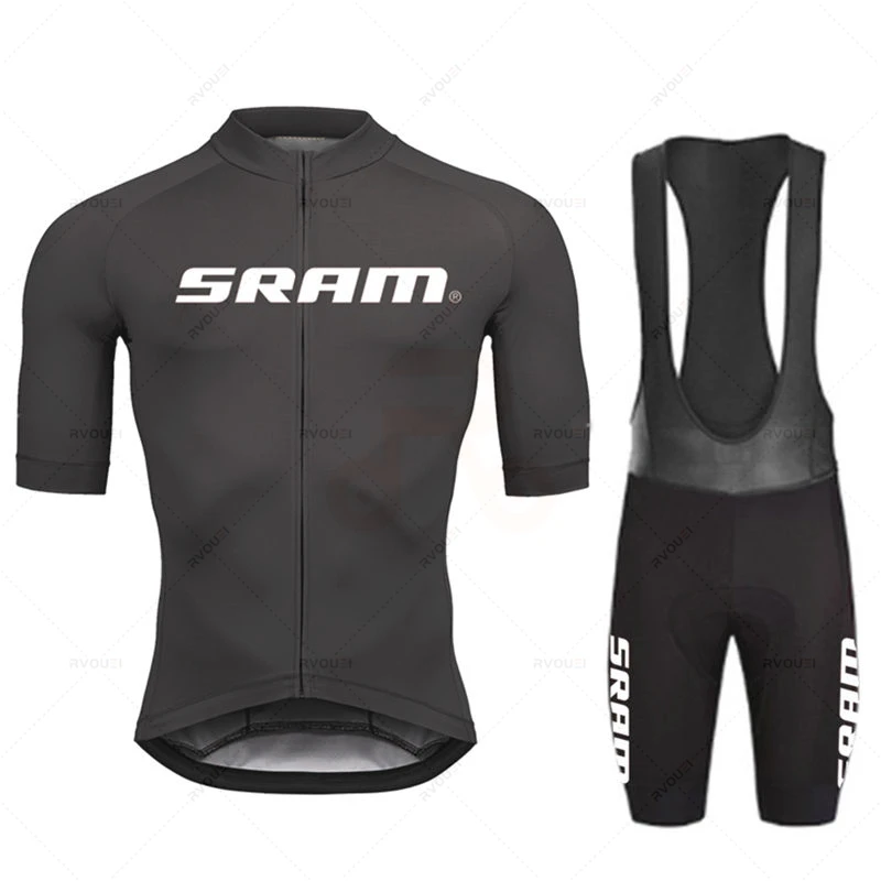 Cycling Bib Shorts - Conjuntos de Jersey de Ciclismo Sram