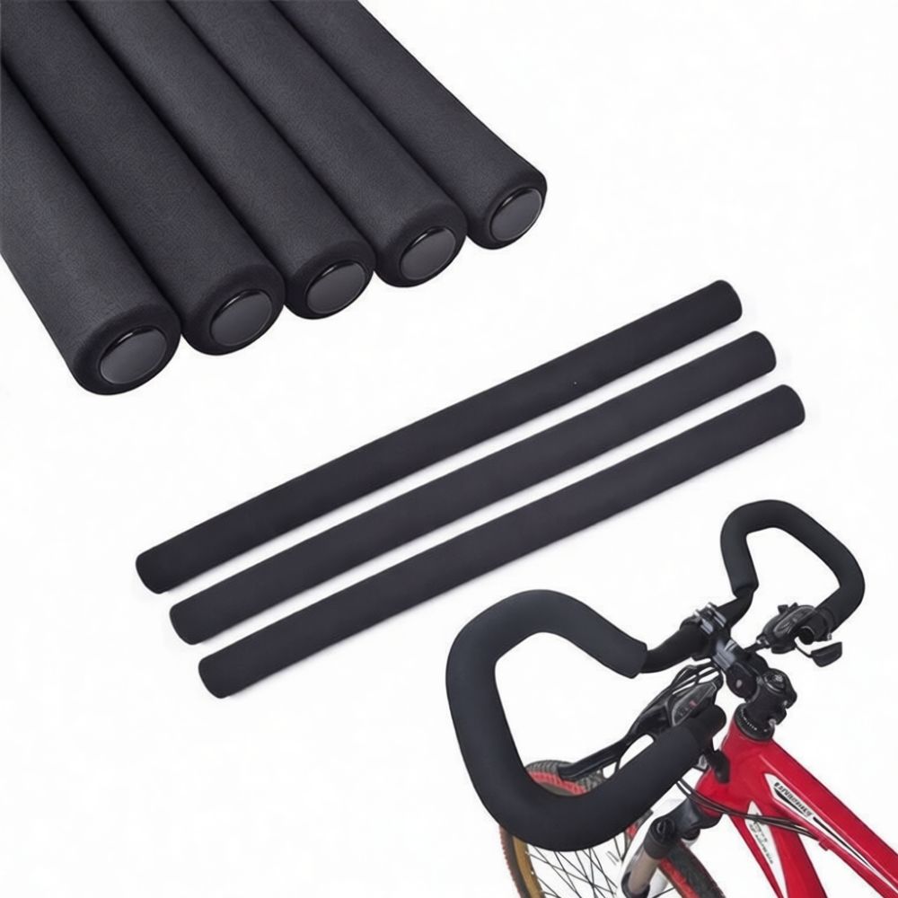 Cycling Gear And Equipment - Puños de manillar de espuma duraderos