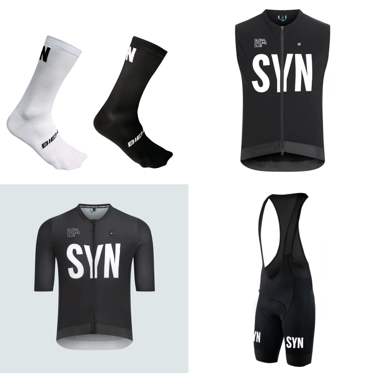 Cycling Bib Shorts - Traje de Ciclismo de Manga Corta