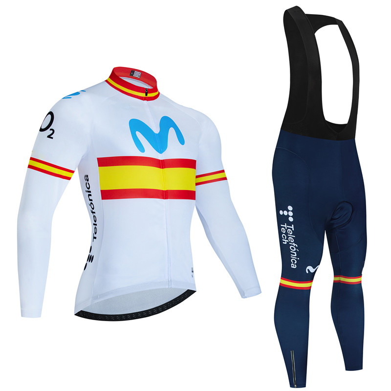 España Movistar otoño manga la - Cycling Gear Brands reseña y precio