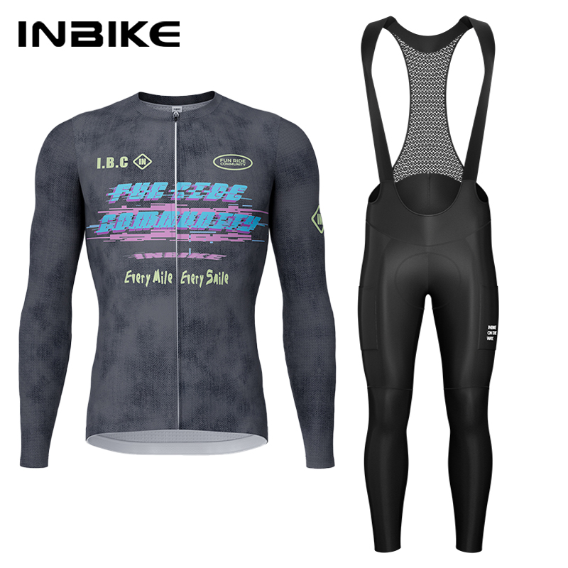 INBIKE-Conjunto de ciclismo pa - Cycling Gear Brands reseña y precio